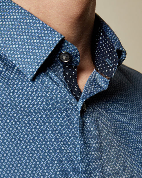 <P>Ls Small Geo Print Shirt</P>